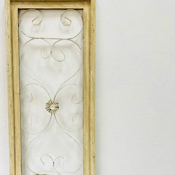 White Rhodes Wood Window