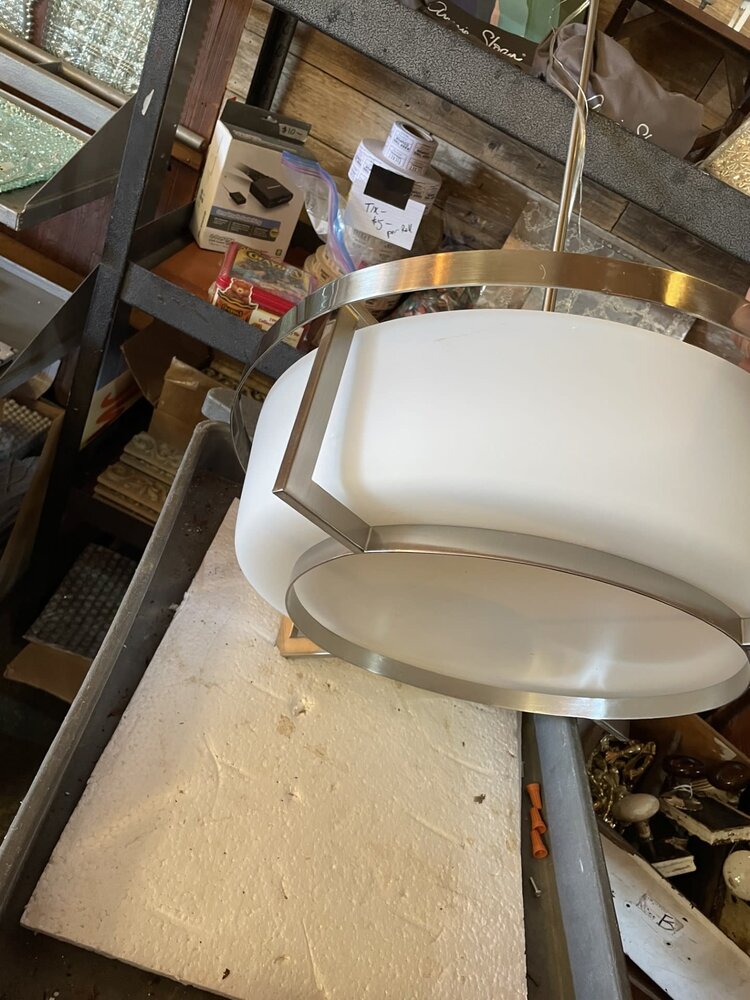 Misc Light with frosted globe