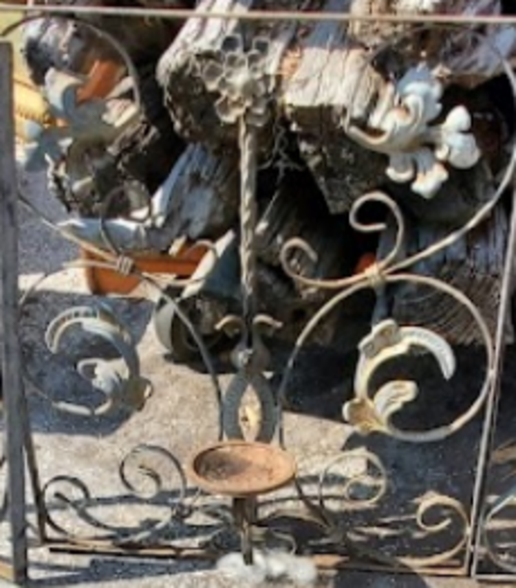 Wrought Iron Garden Section