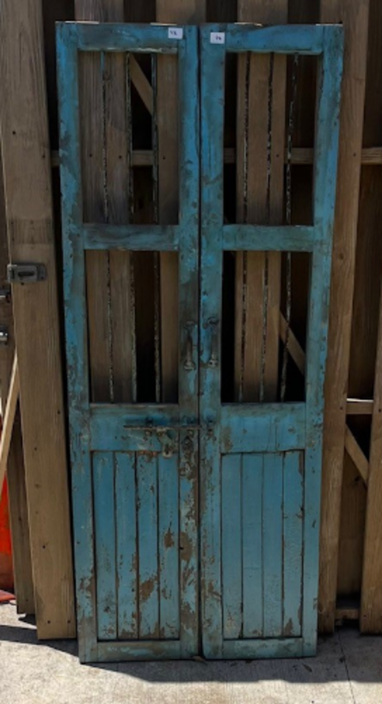 Indian Security Door Set 31.5" X 75""  CNTR C6