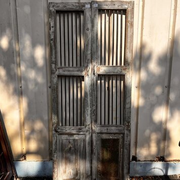 Indian Security Door Set 31 1/4" X 71 3/4" WH33