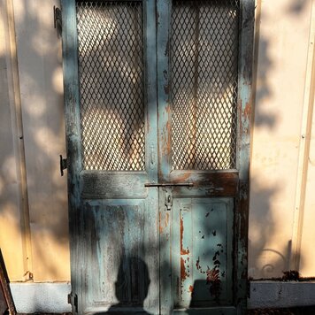 Indian Security Door Set 36 3/4" X 70" WH31