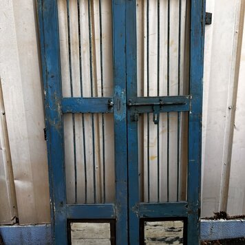 Indian Security Door Set 33 1/4" X 75 3/4" WH28