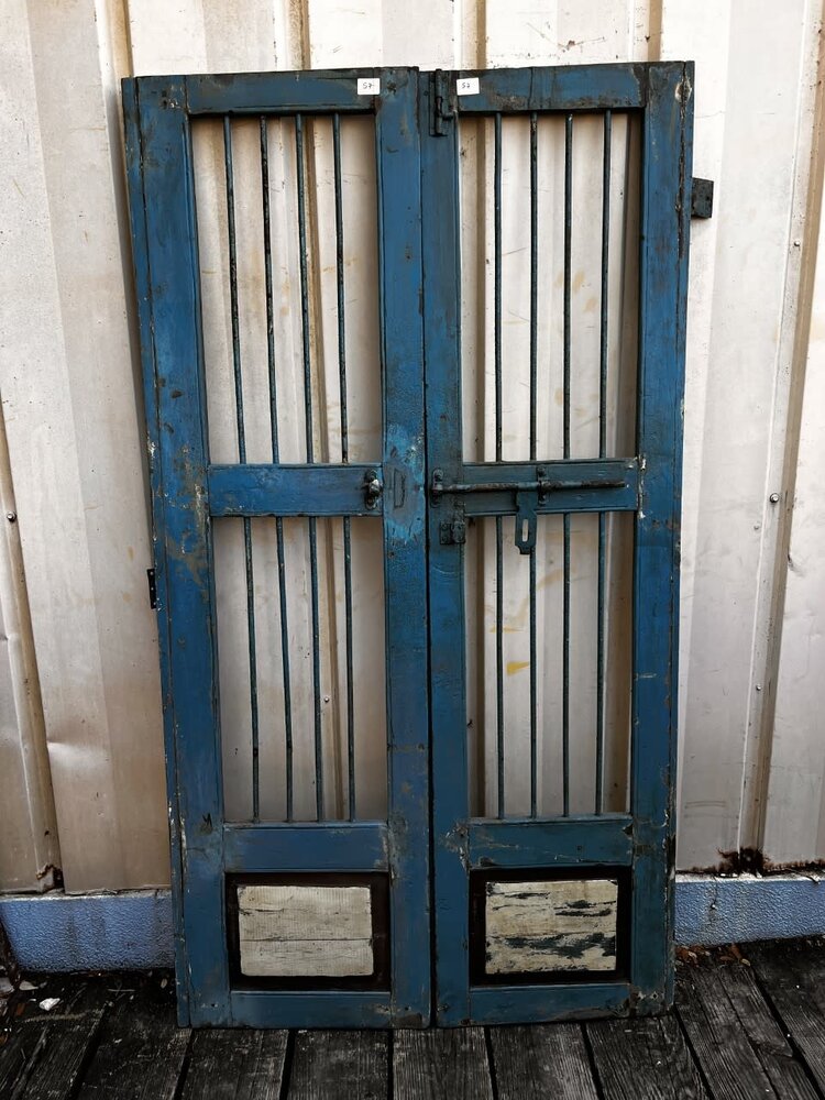 Indian Security Door Set 33 1/4" X 75 3/4" WH28