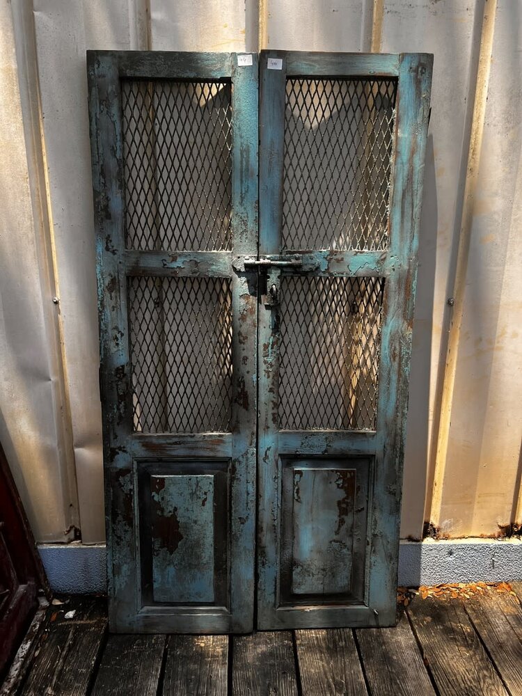 Indian Security Door Set 35 3/4" X 66 3/4" WH20