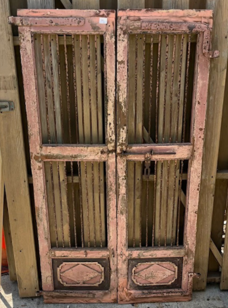 Indian Security Door Set 39" x 67" CNTR F19