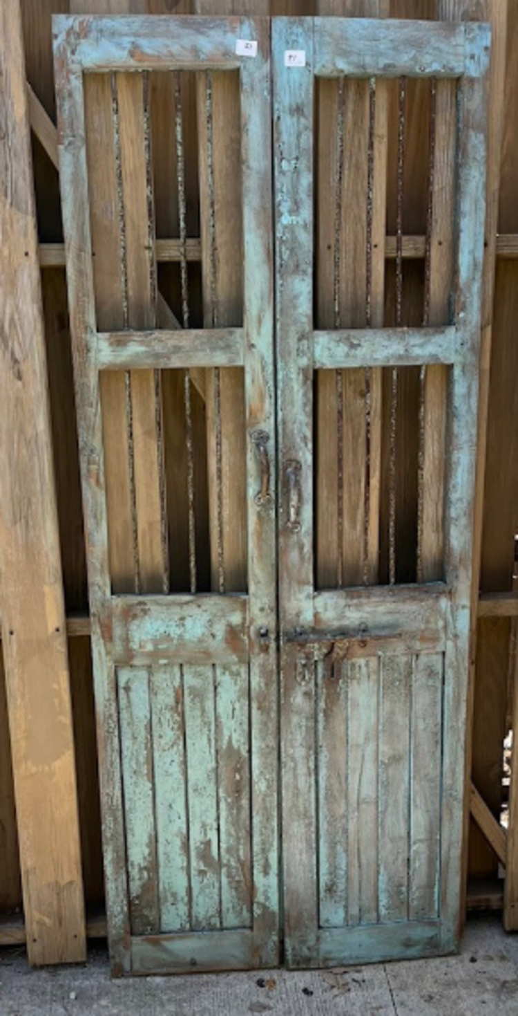 Indian Security Door Set 32" x 77" CNTR F18