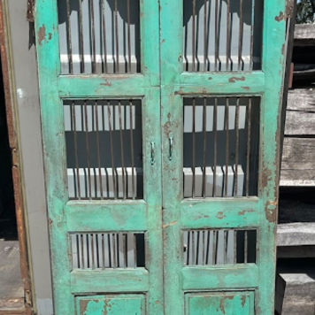 Indian Security Door Set 39.5" x 73" CNTR F17