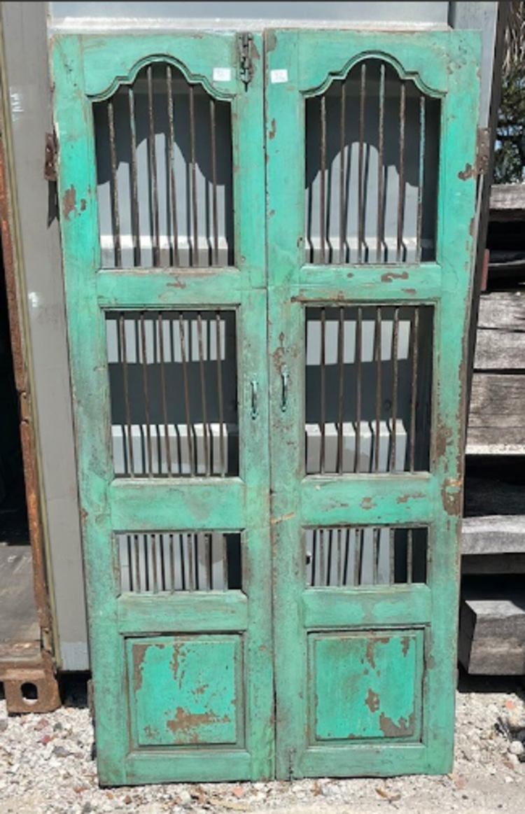 Indian Security Door Set 39.5" x 73" CNTR F17