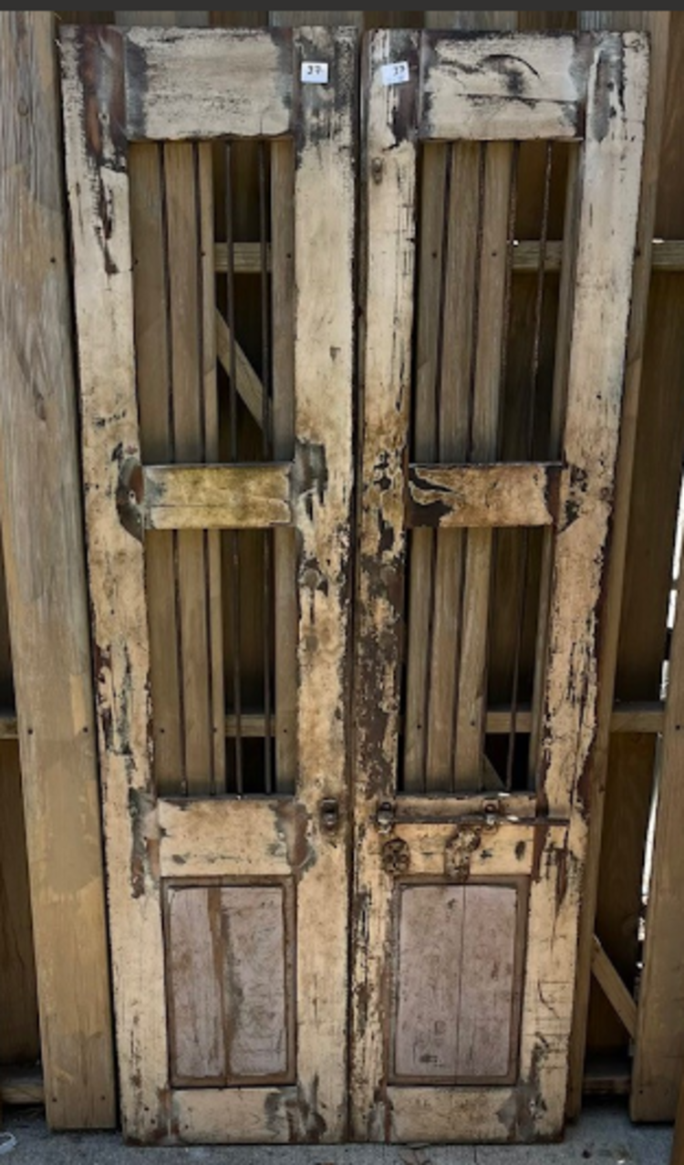 Indian Security Door Set 34" x 74" CNTR F15