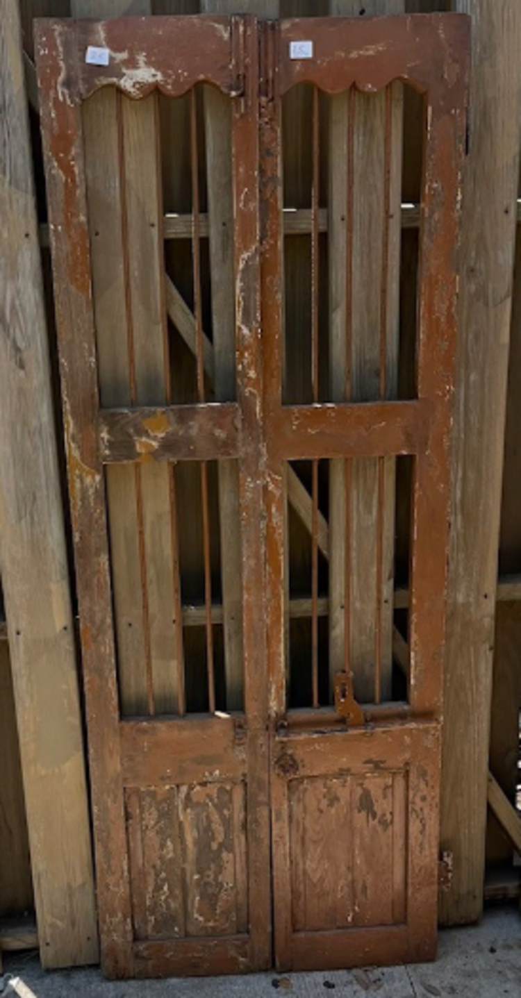 Indian Security Door Set 30" x 75" CNTR F13