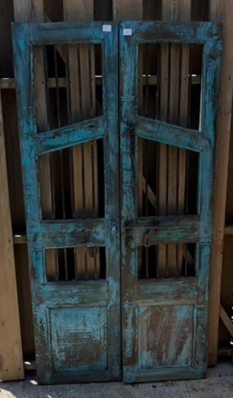 Indian Security Door Set 38.5" x 71" CNTR F12