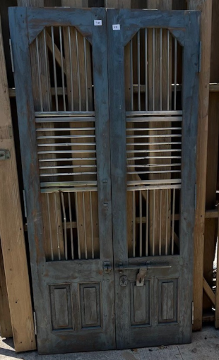 Indian Security Door Set 40" x 77" CNTR F11