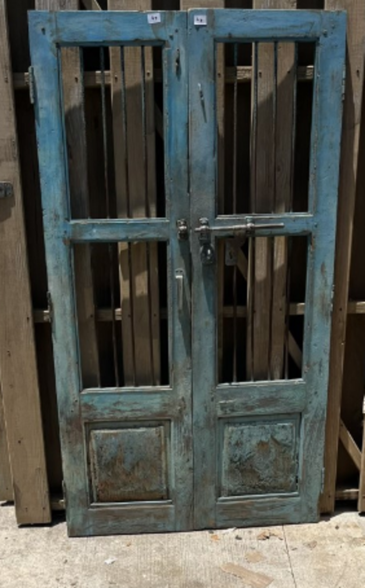 Indian Security Door Set 40" x 69" CNTR F7