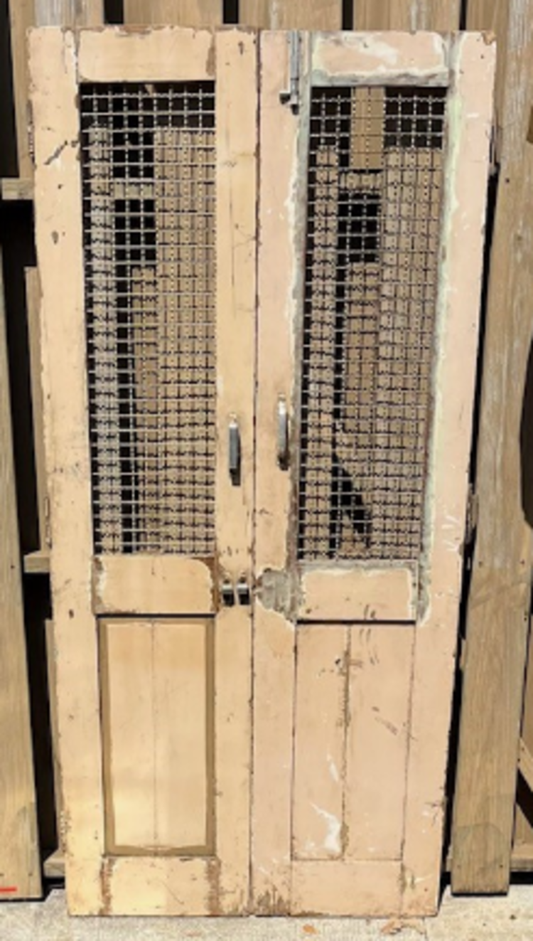 Indian Security Door Set 35" x 73" CNTR E16