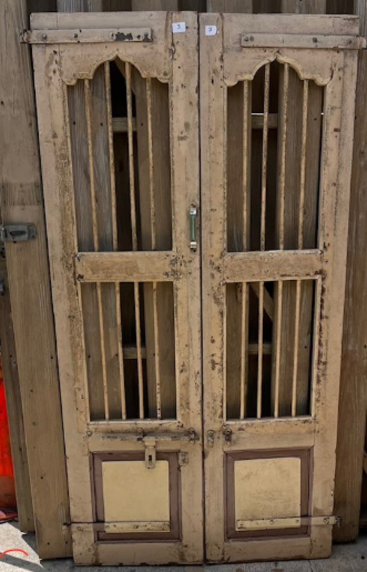 Indian Security Door Set 40" x 73" CNTR E6