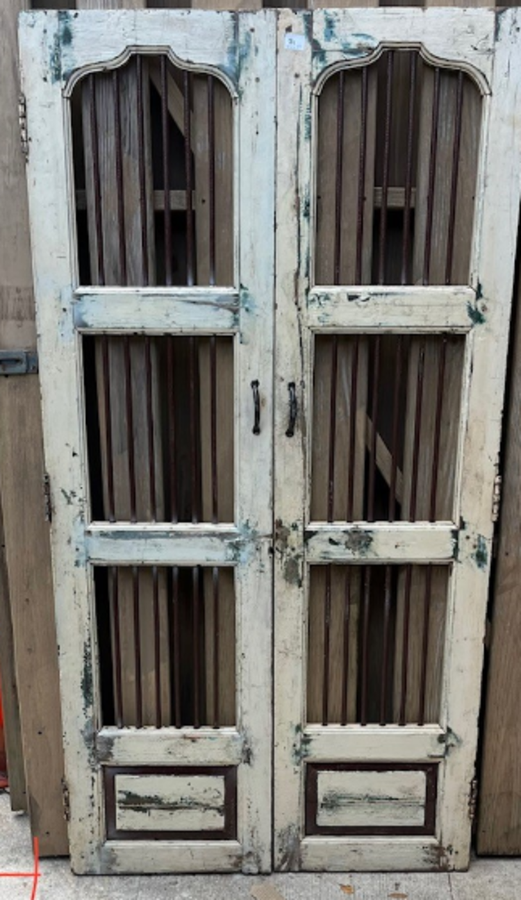 Indian Security Door Set 39" x 74.5" CNTR E4