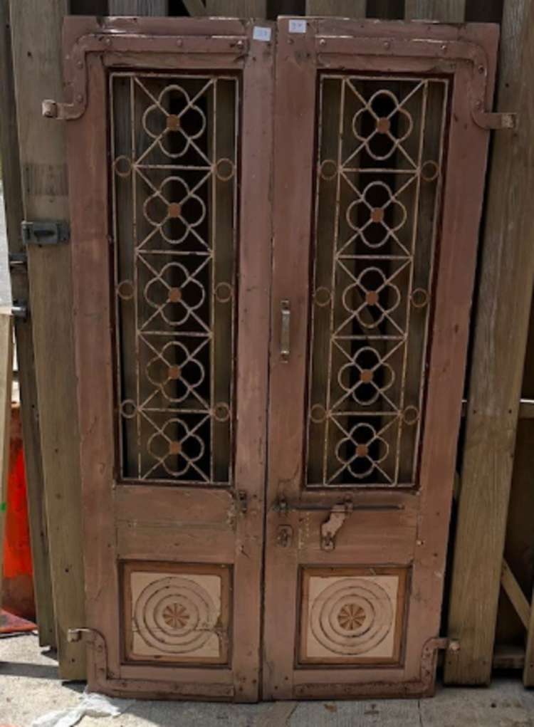 Indian Security Door Set 40" x 67" CNTR E3