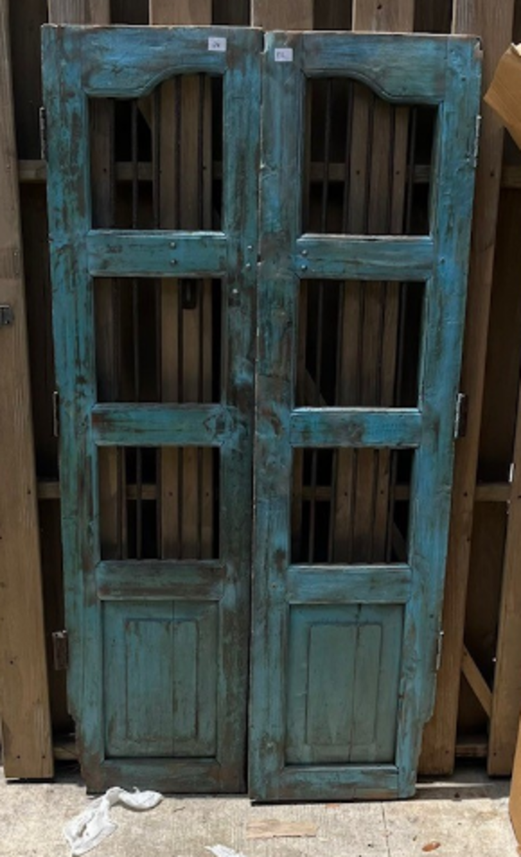 Indian Security Door Set 38.5" x 72.5" CNTR E1