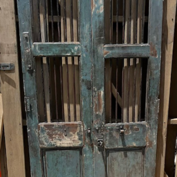 Indian Security Door Set 39.5" x 78" CNTR D13