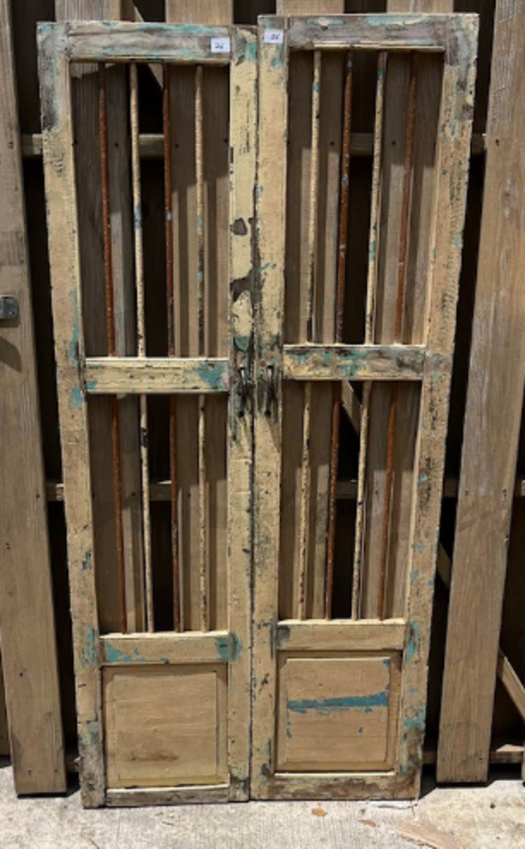 Indian Security Door Set 35.5" x 70" CNTR D12