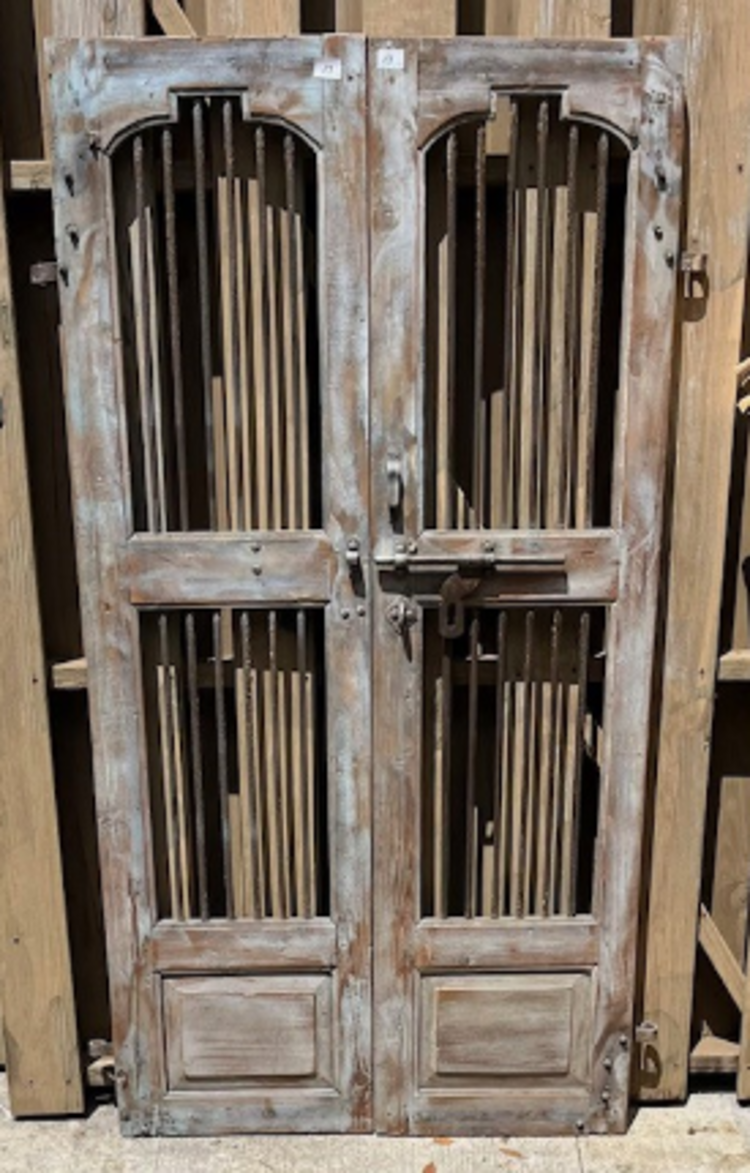 Indian Security Door Set 37" x 68.5" CNTR D10