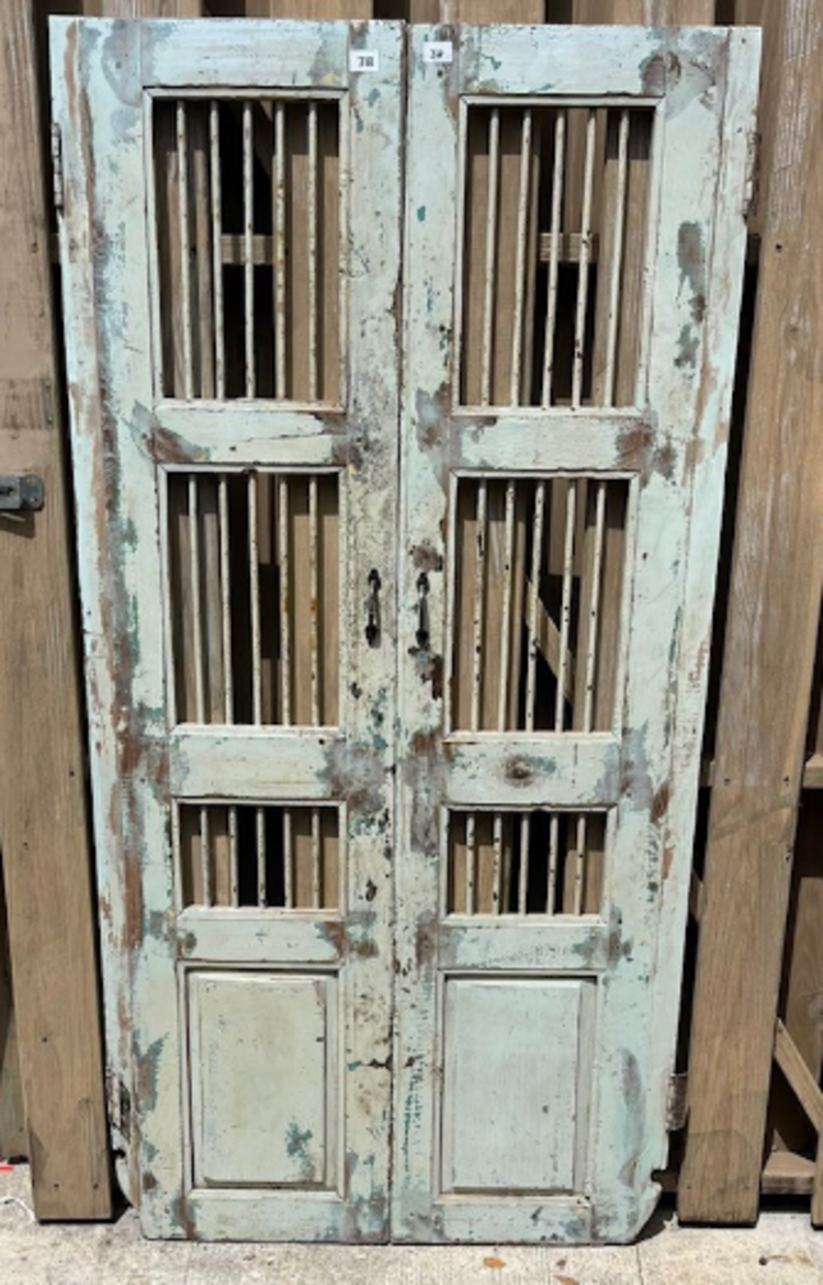 Indian Security Door Set 37" x 72" CNTR D9