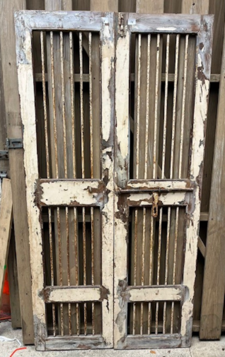 Indian Security Door Set 39" x 73" CNTR D6