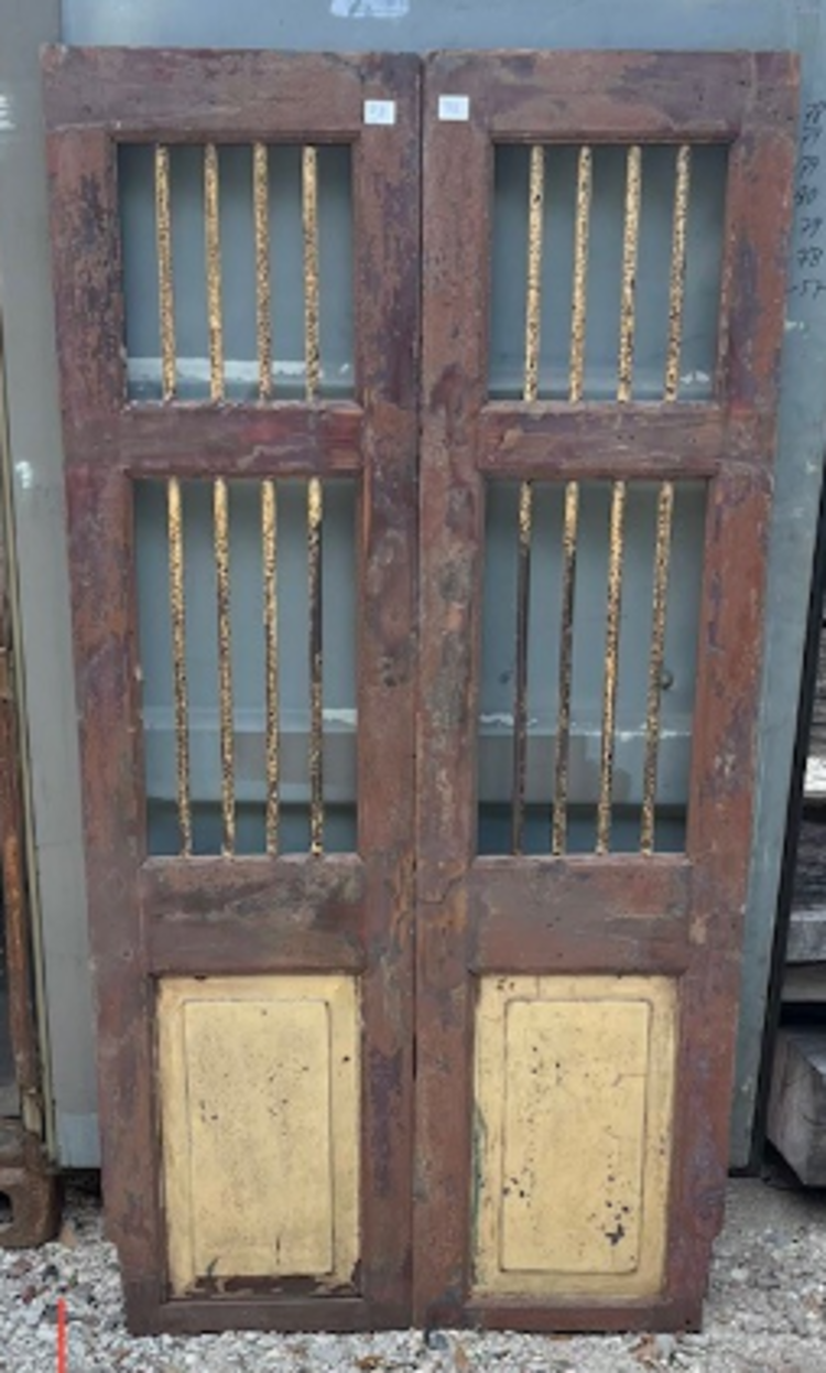 Indian Security Door Set 38.5" x 70" CNTR D4