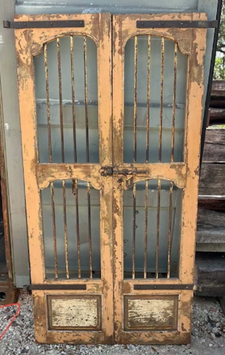 Indian Security Door Set 39" x 73" CNTR D2