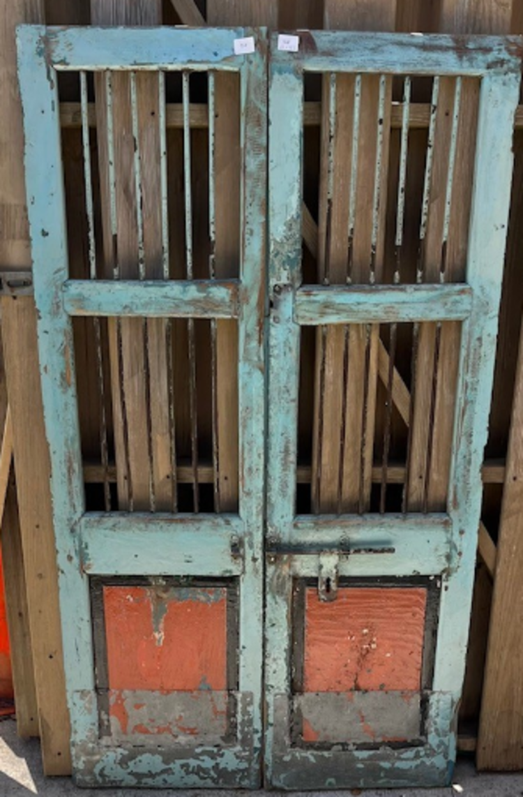 Indian Security Door Set 38.5" X 67" CNTR C13