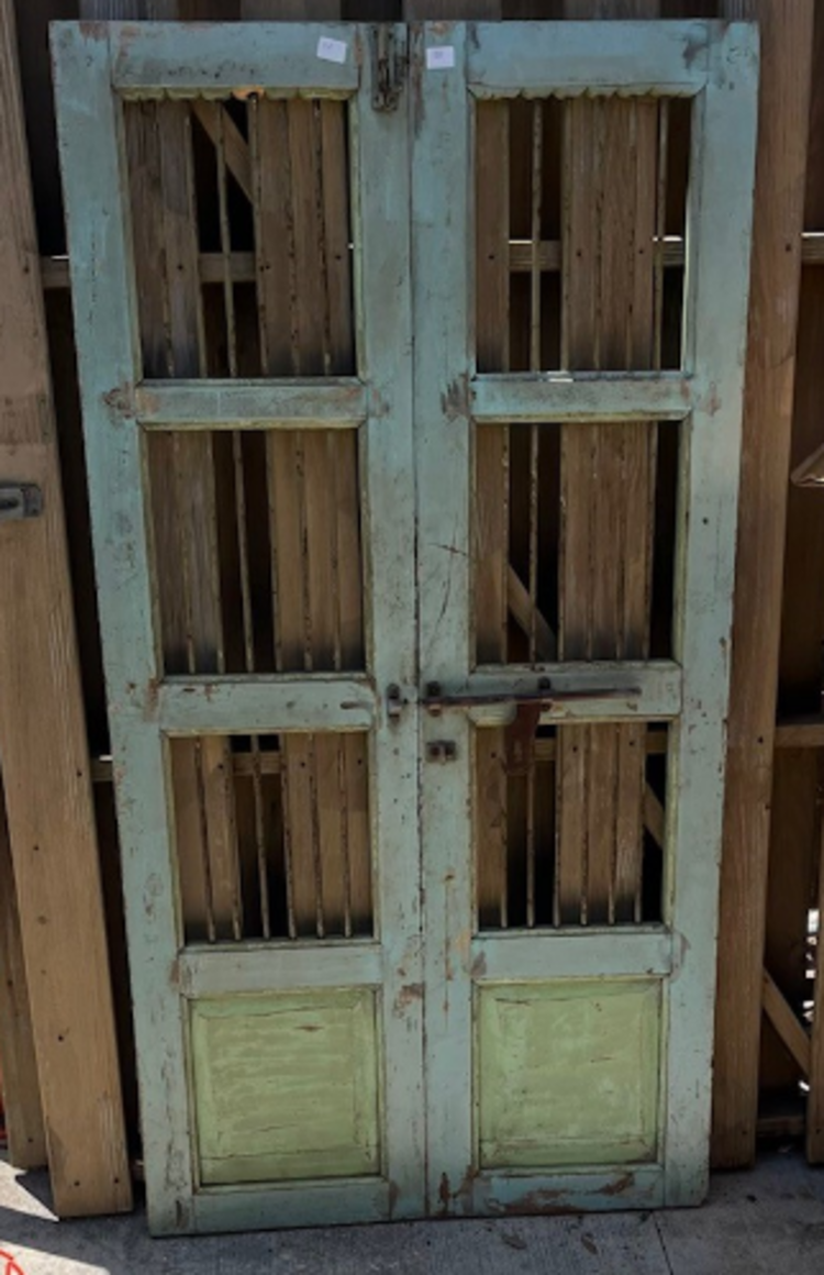 Indian Security Door Set 39" X 73.5" CNTR C9