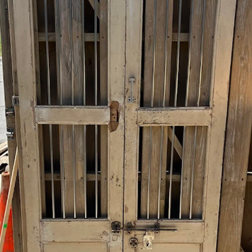 Indian Security Door Set 42.5" X 80"  CNTR C5