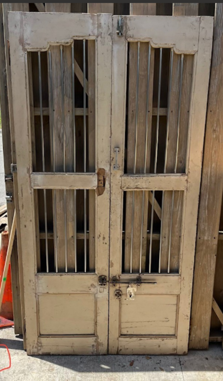 Indian Security Door Set 42.5" X 80"  CNTR C5