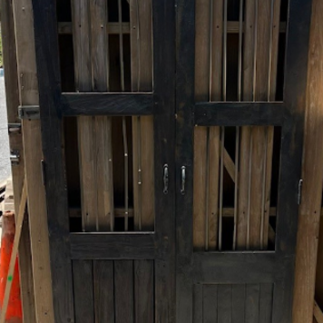 Indian Security Door Set 42.5" X 76"  CNTR C3