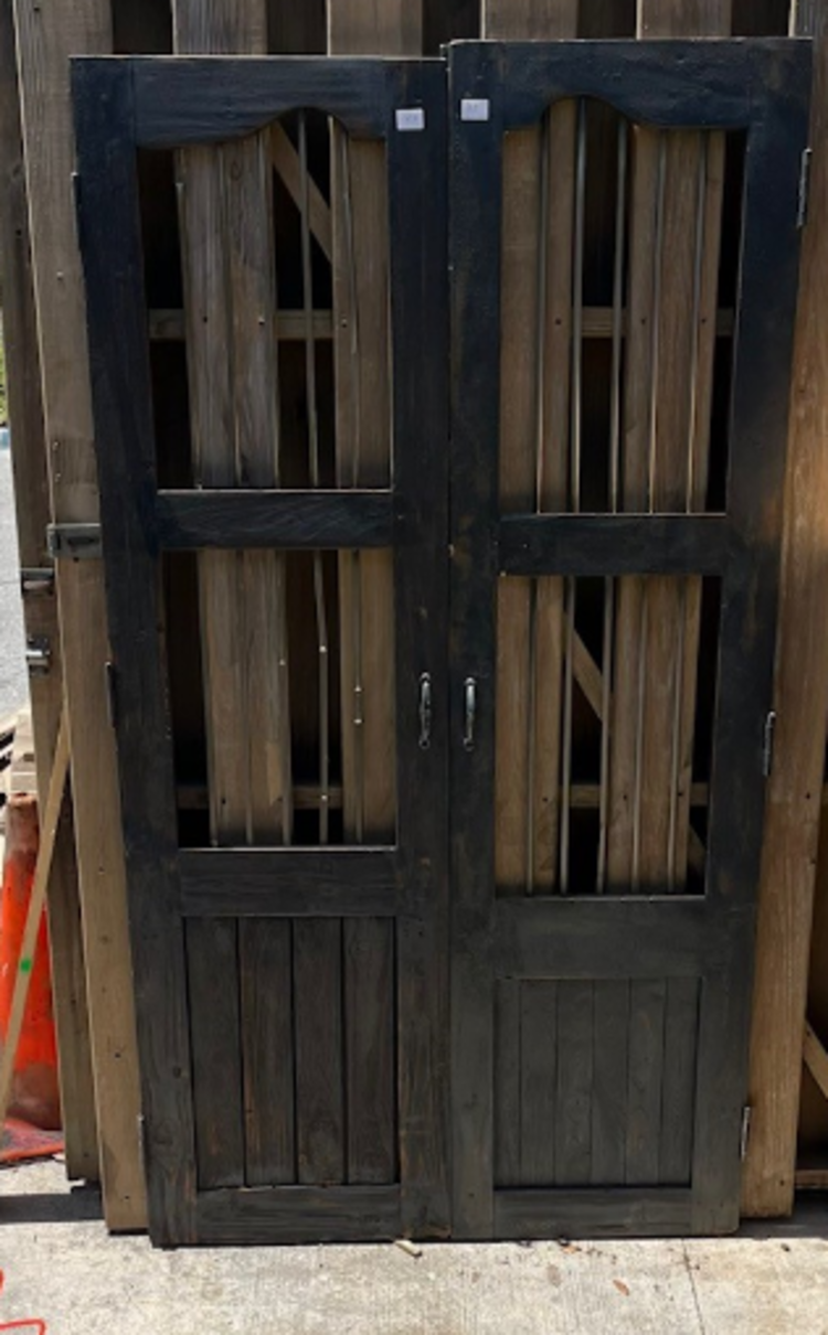 Indian Security Door Set 42.5" X 76"  CNTR C3