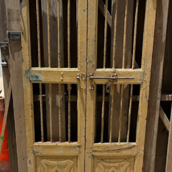 Indian Security Door Set 34" X 65.5"  CNTR B18