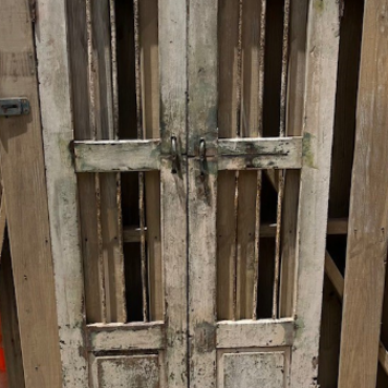 Indian Security Door Set 35.5" X 69"  CNTR B17