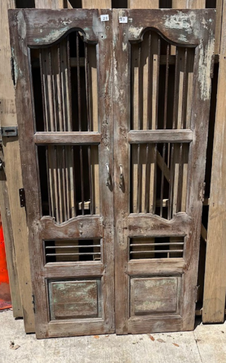 Indian Security Door Set 39" X 70"  CNTR B14