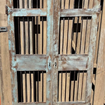 Indian Security Door Set 39" X 69"  CNTR B9