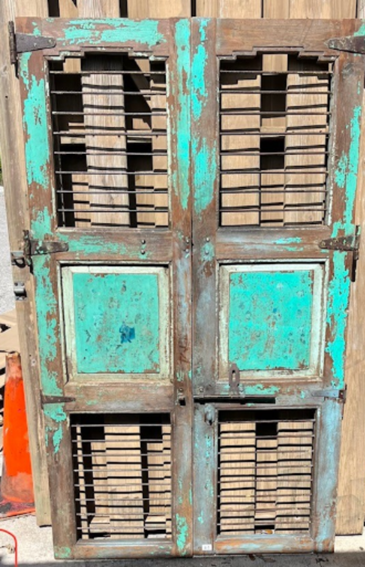 Indian Security Door Set 44" X 75"  CNTR B8