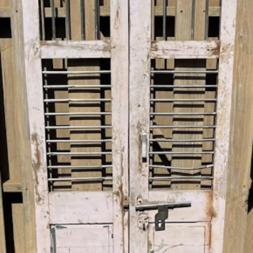 Indian Security Door Set 34" X 78 1/2"  CNTR B6