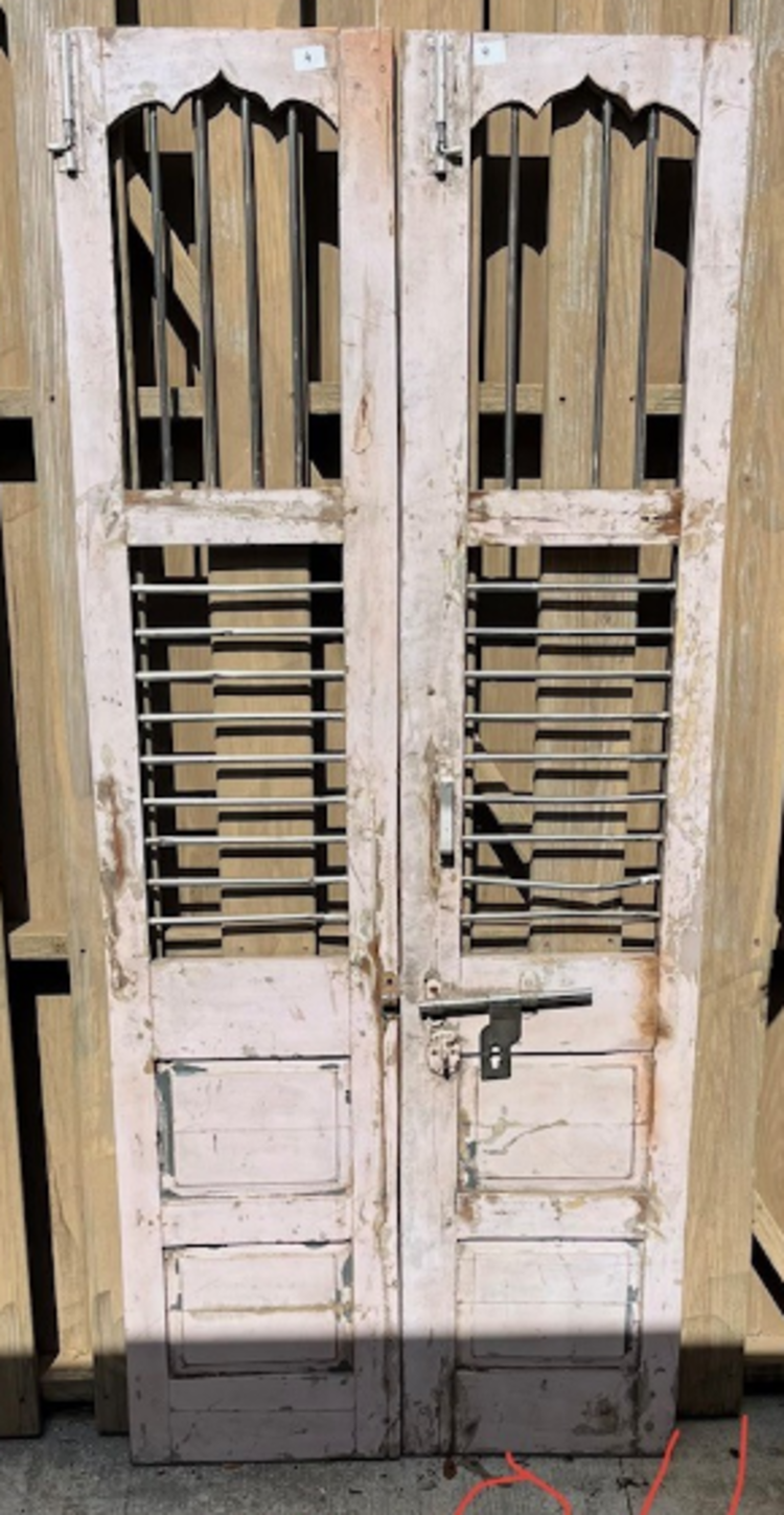 Indian Security Door Set 34" X 78 1/2"  CNTR B6