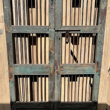 Indian Security Door Set 39" X 69 1/2"  CNTR B4