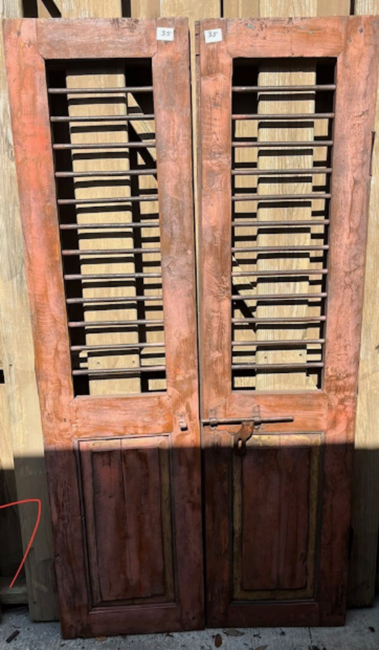 Indian Security Door Set 33" X 64 "  CNTR B3