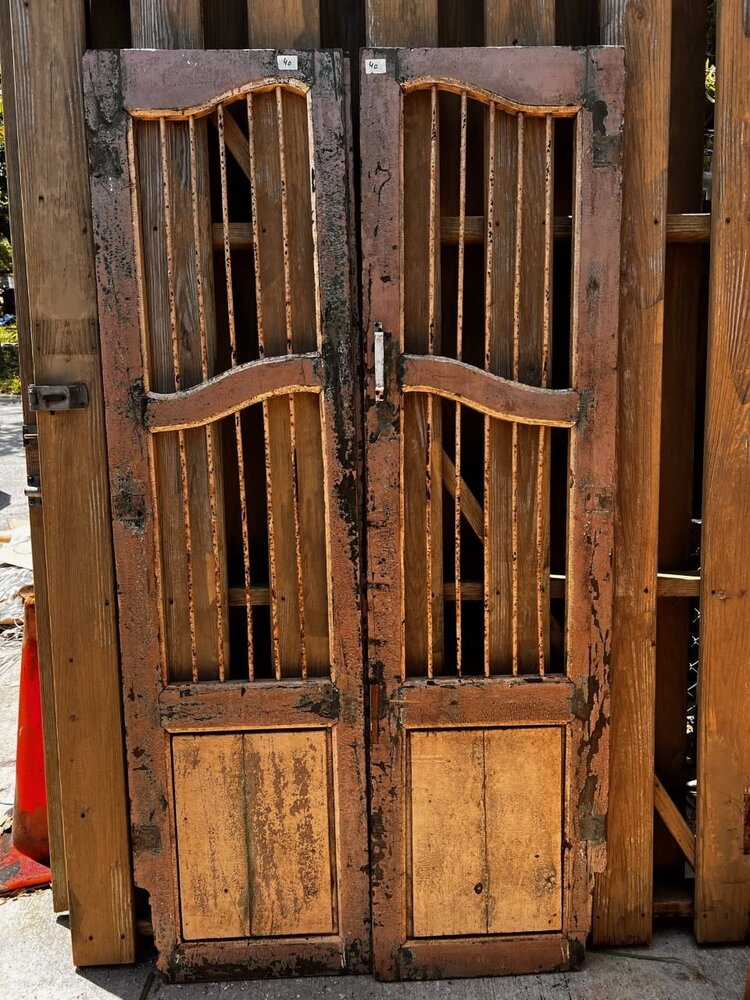 Indian Security Door Set 39 x 74 CNTR A14