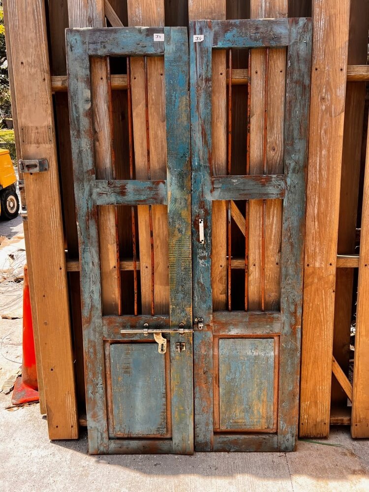 Indian Security Door Set 35.5 x 68.5 CNTR A13