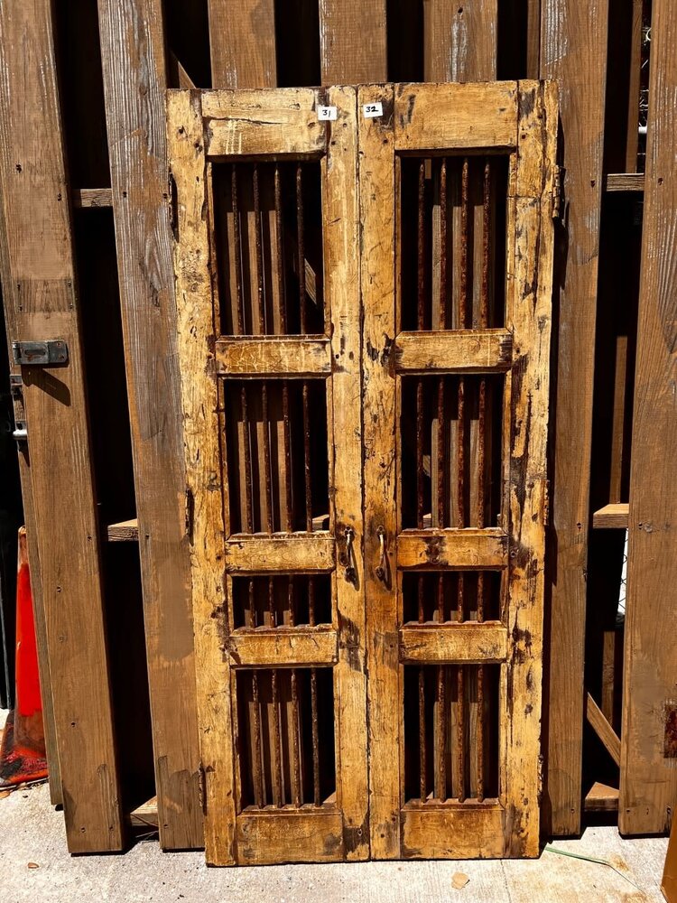 Indian Security Door Set 31.5 x 69 CNTR A8