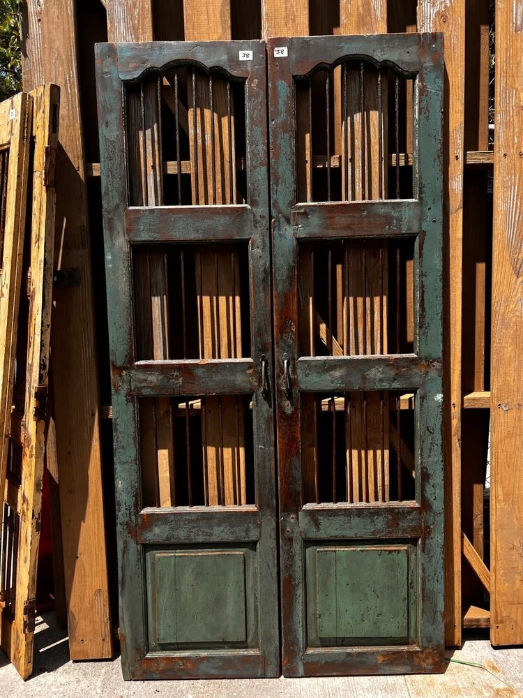 Indian Security Door Set 39 X 74.5 CNTR A6