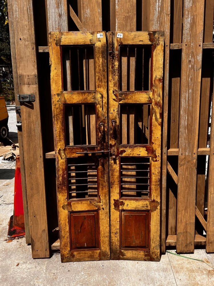 Indian Security Door Set 29 1/4" X 65" CNTR A5